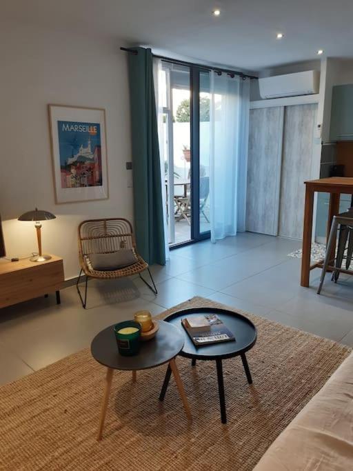 Grand Studio Avec Patio Marsella Exterior foto