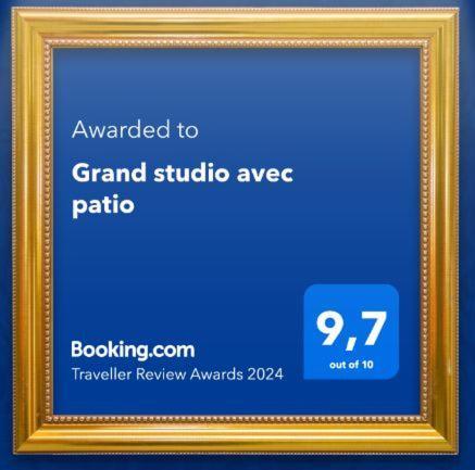 Grand Studio Avec Patio Marsella Exterior foto